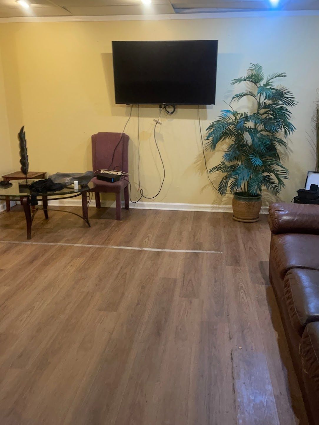 After: Living room cleared, Wakanda Junk Removal job in metro Atlanta